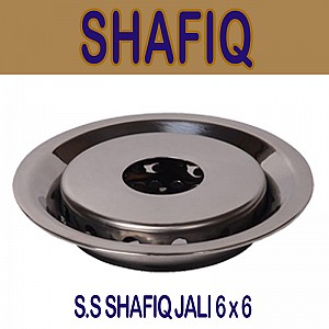 Shafiq Floor Waste 6 x 6 Stainless Steel